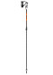 podgląd Kije do zjazdów Leki Drifter Vario S, czarno-ciemnoantracytowo-neonowo-pomarańczowe, 90-120 cm