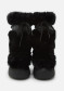 podgląd Damskie śniegowce Moon Boot LTRACK FAUX FUR HIGH WP-N001 BLACK