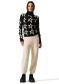 podgląd Sweter damski - Perfect Moment Star Dust Sweater Black/Snow White