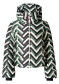 podgląd Kurtka damska - Perfect Moment Polar Flare Ski Jacket III Waffle Print – Green