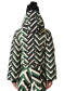 podgląd Kurtka damska - Perfect Moment Polar Flare Ski Jacket III Waffle Print – Green
