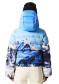 podgląd Kurtka puchowa damska - Perfect Moment Polar Flare Ski Jacket III Ski Lift Blue
