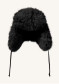 podgląd Damska czapka traperska Perfect Moment Faux Fur (F) w kolorze czarnym