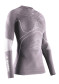 podgląd Koszulka damska X-Bionic® Energy Accumulator 4.0 Lg Sl Wmn Dusty Lavender/Arctic White
