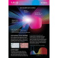 podgląd Gogle narciarskie GIRO Axis Black Stacked-Vivid Ember/Vivid Infrared (2 soczewki)
