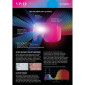 podgląd Gogle narciarskie GIRO Ella Black Rails-Vivid Rose Gold/Vivid Infrared (2 soczewki)