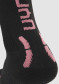 podgląd UYN W Ski One Pure Snow Socks Black/Pink B093