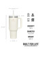 podgląd Kubek termiczny STANLEY The Quencher/Cup H2.O FlowState™ Tumbler 1180 ml/40 uncji Kremowy 2.0