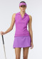 podgląd Goldbergh Caroline Sleeveless Polo Top Viola