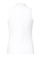 podgląd Damska koszulka polo bez rękawów Goldbergh Caroline Sleeveless Polo Top White