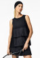 podgląd Koszulka damska Goldbergh Novella Short Sleeve Top Black