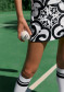 podgląd Spódnica damska Goldbergh Luminosa Skirt Black/White