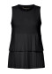 podgląd Damski top Goldbergh Bellavita Sleeveless Top Black