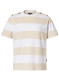 podgląd Damski T-shirt Goldbergh Lido Short Sleeve Top Champagne/White