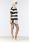 podgląd Damski T-shirt Goldbergh Lido Short Sleeve Top Black/White