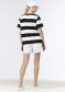 podgląd Damski T-shirt Goldbergh Lido Short Sleeve Top Black/White