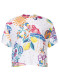 podgląd Damski top Tropique Short Sleeve Top  Capri Dream