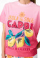 podgląd Damski T-shirt Goldbergh Loredana Short Sleeve Top Italian Rose