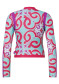 podgląd Damska koszulka Goldbergh Rafaella  Long Sleeve Zip Rashguard Turchese