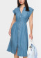 podgląd Sukienka damska Marc Cain AC 21.42 D63 Dress Light Denim 350