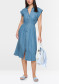 podgląd Sukienka damska Marc Cain AC 21.42 D63 Dress Light Denim 350