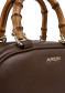 podgląd Marc Cain AC TJ.03 L31 Satchel Bag, Dark Wood 699