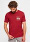 podgląd Męska koszulka T-shirt Martini Alpmate Summit Shirt M Red Moon/White 560/000