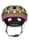 podgląd Kask rowerowy POC Cularis Olivine Green Matt/Thulite Pink Matt