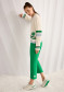 podgląd Spodnie damskie Marc Cain AS 81.40 W08 Bright Emerald New 554