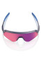 podgląd Okulary przeciwsłoneczne 100% Slendale SL Satin Storm Metallic - fioletowe soczewki lustrzane