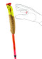 podgląd Kije do biegania Leki Ultratrail FX.One SL, neon pink-pastelloarange-neon yellow
