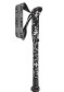 podgląd Leki Skysolo FX Carbon, neon orange-white-black, 120 - 140 cm
