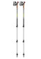 podgląd Kije trekkingowe Leki Traveler Alu, czarno-srebrno-szaro-neonowożółte, 90 - 130 cm