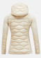 podgląd Kurtka damska Peak Performance Helium Hybrid Down Hood Jkt W Sand Fog N36