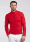 podgląd Kjus Men Feel Midlayer Half-Zip, Chili/KJUS Navy