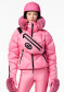 podgląd Kurtka damska Goldbergh Harumi Ski Jacket Faux Border Pink Cosmos