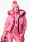 podgląd Kurtka damska Goldbergh Harumi Ski Jacket Faux Border Pink Cosmos
