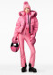 podgląd Kurtka damska Goldbergh Harumi Ski Jacket Faux Border Pink Cosmos
