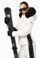 podgląd Kurtka damska Goldbergh Kibo Ski Jacket Faux Border Snow White