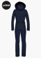 podgląd Kombinezon damski Goldbergh Parry Long Ski Suit Faux Border French Blue