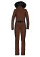 podgląd Kombinezon damski Goldbergh Parry Long Ski Suit Faux Border Deep Mocha