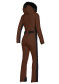 podgląd Damski kombinezon narciarski Goldbergh Parry Ski Suit Faux Border Deep Mocha