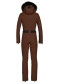 podgląd Damski kombinezon narciarski Goldbergh Parry Ski Suit Faux Border Deep Mocha