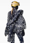 podgląd Damska kurtka Goldbergh Kyoki Ski Jacket Bandana Paisley Blue