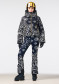 podgląd Damska kurtka Goldbergh Kyoki Ski Jacket Bandana Paisley Blue