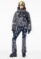 podgląd Damska kurtka Goldbergh Kyoki Ski Jacket Bandana Paisley Blue