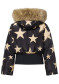 podgląd Kurtka damska Goldbergh Shinnen Ski Jacket Faux Border Black/Gold