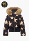 podgląd Kurtka damska Goldbergh Shinnen Ski Jacket Faux Border Black/Gold