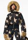 podgląd Kurtka damska Goldbergh Shinnen Ski Jacket Faux Border Black/Gold