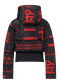 podgląd Kurtka damska Goldbergh Gaito Ski Jacket Street Signs Black/Red